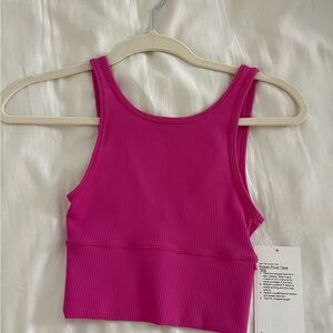 Lululemon Power Pivot Sonic Pink Tank
